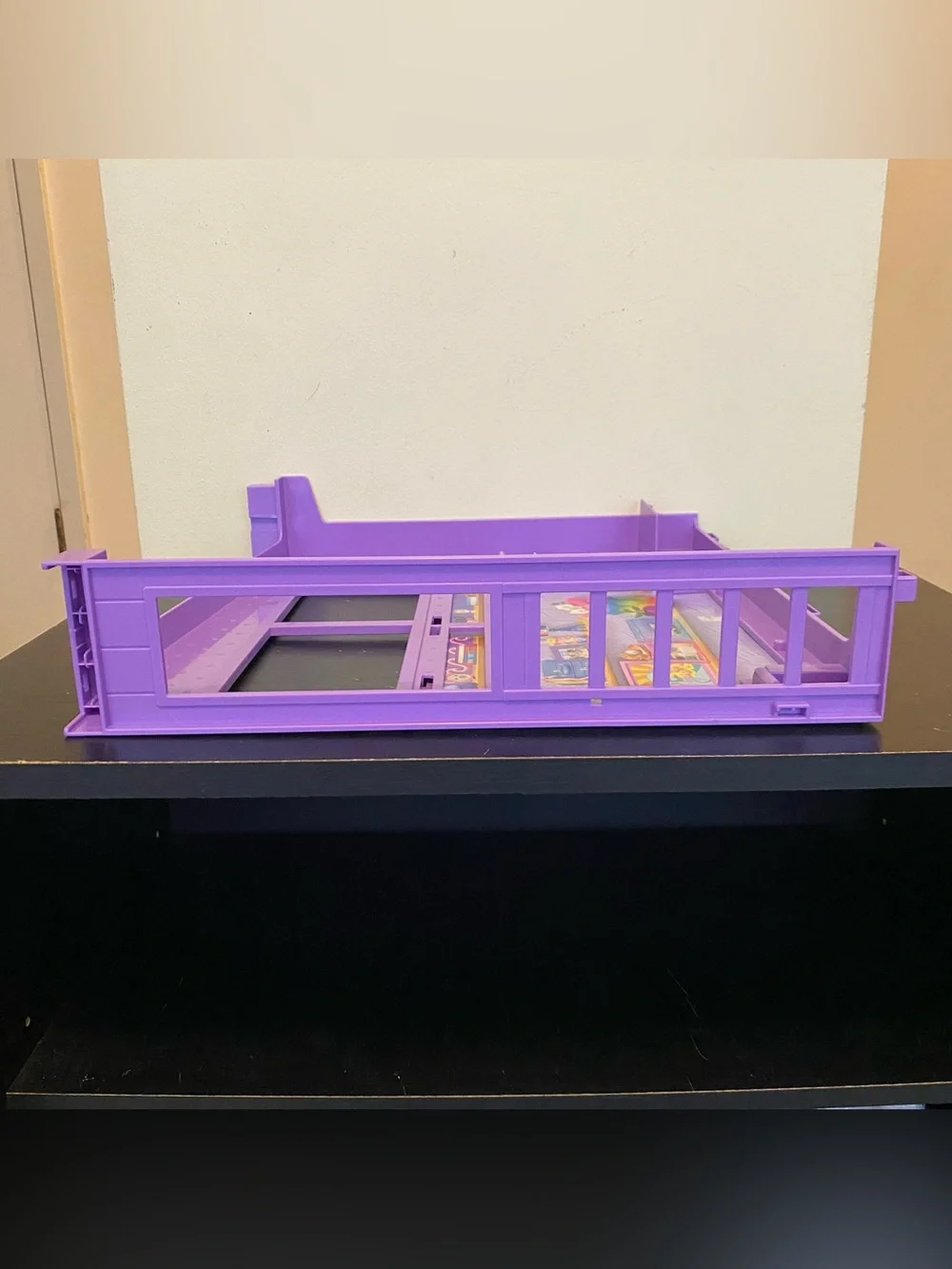 Mattel Barbie Malibu Vacation House Dollhouse Purple Bedroom Wall Part Piece